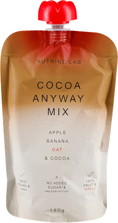 COCOA ANYWAY MIX pire - jabuka, banana, ovas i kakao Nutrino Lab