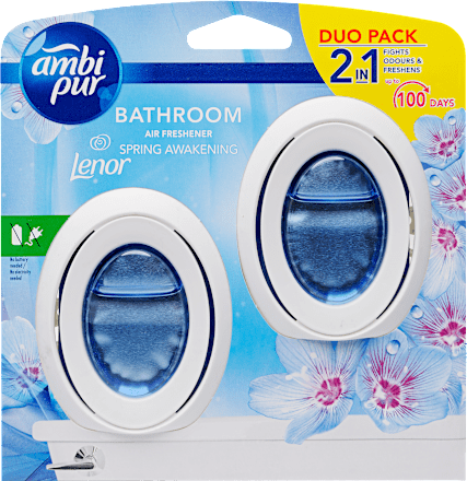 Fürdőszobai illatosító duo 2x7,5ml Lenor Spring Ambi Pur