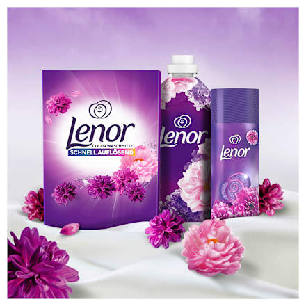 Vollwaschmittel Pulver Amethyst Blütentraum Lenor