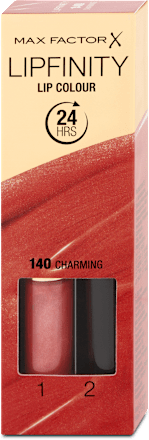 Ajakrúzs Lipfinity, Nr. 140 Charming  MAX FACTOR