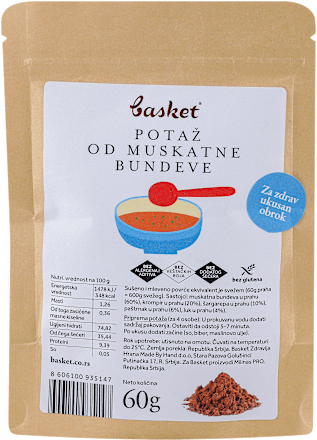 POTAŽ OD MUSKATNE BUNDEVE basket