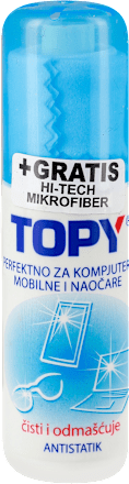 Sprej za čišćenje ekrana + krpica  TOPY COMPANY