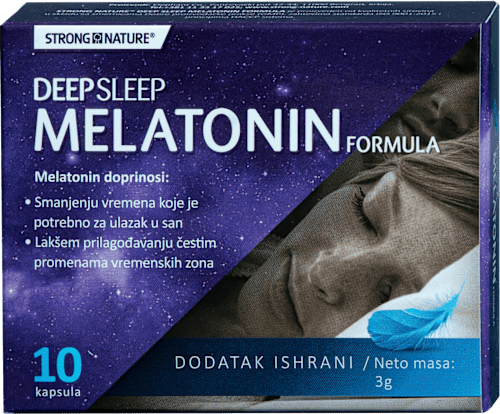 DEEP SLEEP MELATON formula - dodatak ishrani STRONG NATURE