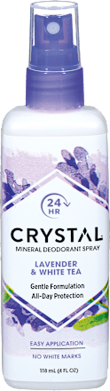 Dezodorant s sivko in belim čajem Crystal