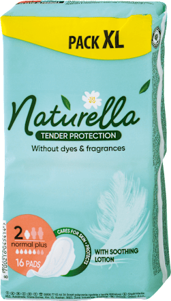 Дамски превръзки Tender Protection, Normal Plus Naturella