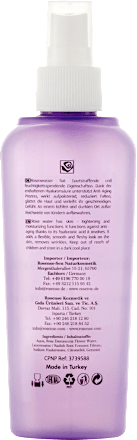 Gesichtswasser Rosenwasser mit Hyaluronsäure Rosense