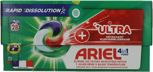 Detergent de rufe capsule All-in-1 ultra ARIEL