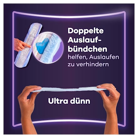 discreet Einlagen Inkontinenz Ultimate Nacht always