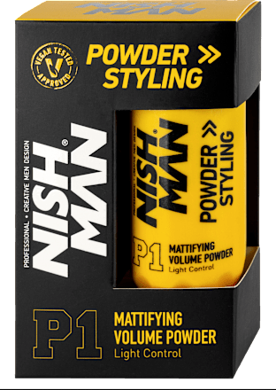 Stylingový púder na vlasy P1 Mattifying Volume Light Control NISH MAN