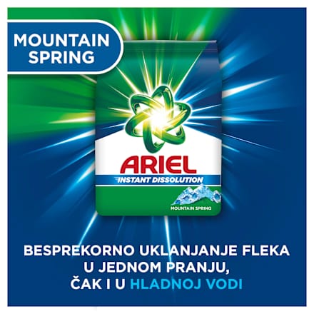MOUNTAIN SPRING praškasti detergent za veš ARIEL