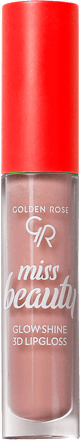 Гланц за устни Мiss Beauty Glow Shine- Nr.01 Nude Chic  GOLDEN ROSE
