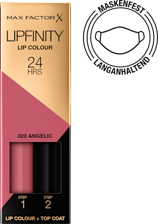 Lippenstift Lipfinity 20 Angelic MAX FACTOR