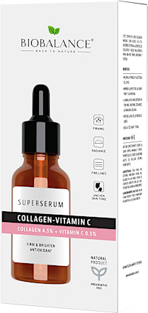 Ser pentru față cu vitamina C și colagen BIOBALANCE