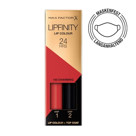 Lippenstift Lipfinity 140 Charming MAX FACTOR