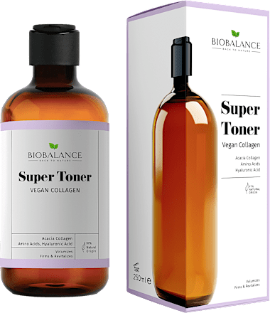 Super Toner cu efect de fermitate Vegan Collagen BIOBALANCE