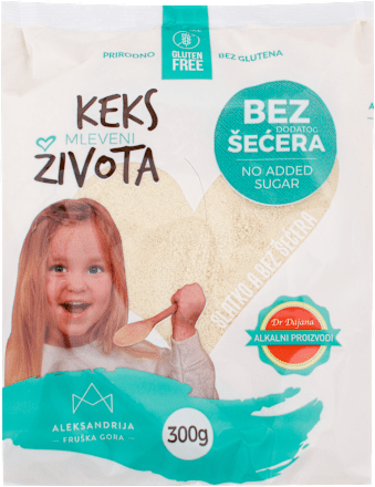 Mleveni keks života Aleksandrija
