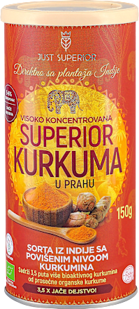 VISOKO KONCENTROVANA SUPERIOR KURKUMA U PRAHU JUST SUPERIOR