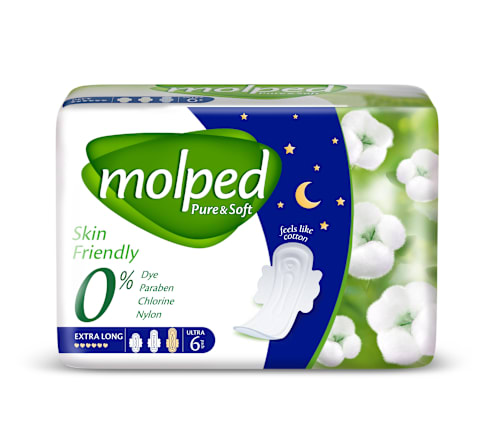 Дамски превръзки PURE&SOFT NIGHT molped