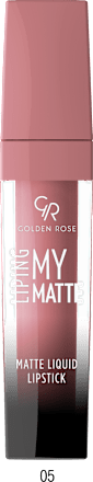 Течно червило My Matte Lipping - Nr. 05 GOLDEN ROSE