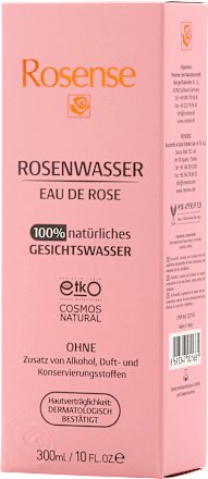 Gesichtswasser 100% Natürlich Rosense