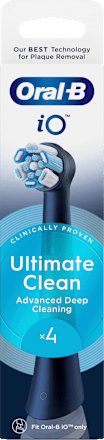 iO Rezerve perii electrice Ultimate Clean Negru Oral-B