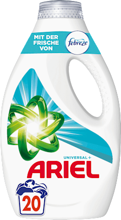 Vollwaschmittel flüssig Febreze ARIEL
