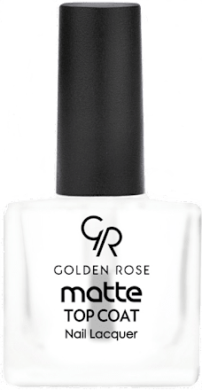 Матиращ топ лак за нокти Matte Top Coat GOLDEN ROSE