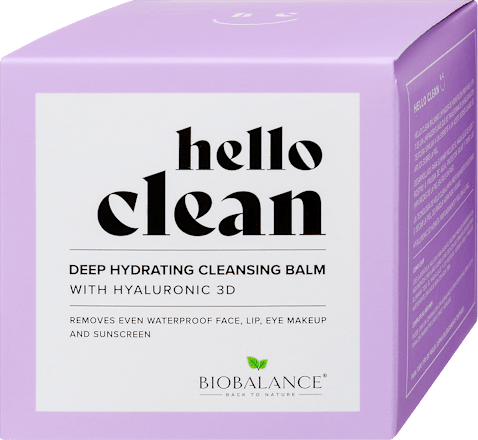 Arctisztító balzsam Hello Clean 3D hialuronsavval BIOBALANCE