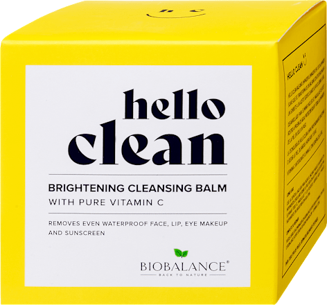 Hello Clean balzam za čišćenje lica s vitaminom C BIOBALANCE