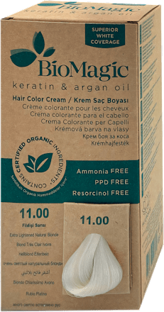 barva na vlasy Extra Light Natural Blonde 11.00 BioMagic