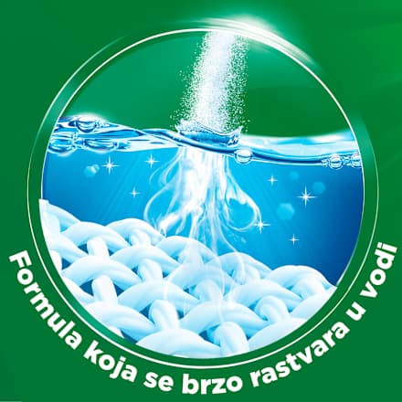 INSTANT DISSOLUTION koncentrovani praškasti detergent za veš - MOUNTAIN SPRING ARIEL