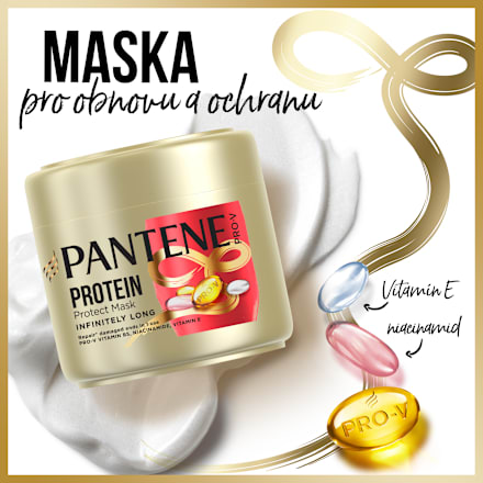 keratinová maska na vlasy Infinitely Long PANTENE PRO-V