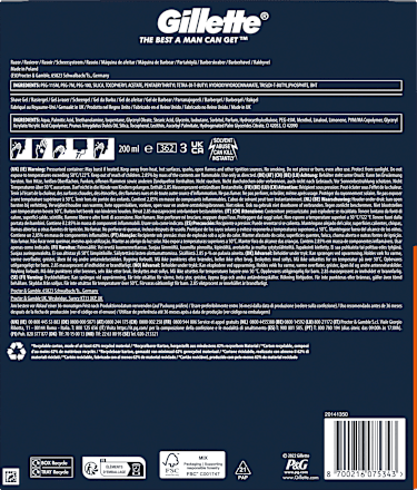 Geschenkset Fusion 5 Gillette