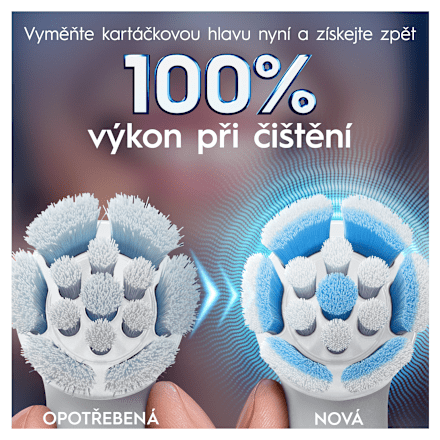 náhradní hlavice  iO Series Gentle Care, bílé Oral-B