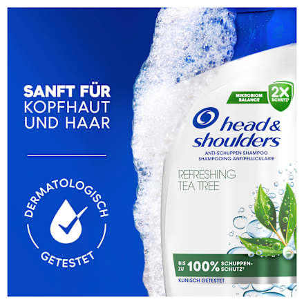 Anti-Schuppen Shampoo Refreshing Tea Tree head&shoulders