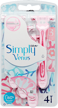 Eldobható női borotva Simply Venus3  Gillette Venus