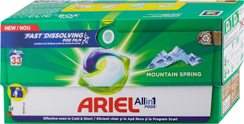 PODS Mountain Spring All in 1 kapsule za veš  ARIEL