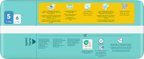Windeln Premium Protection Gr. 5 Junior (11-16 kg) Pampers