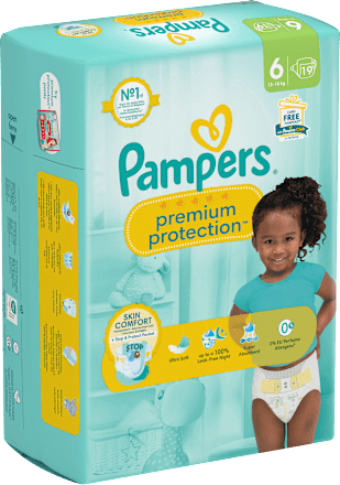 Windeln Premium Protection Gr. 6 Extra Large (13-18 kg) Pampers
