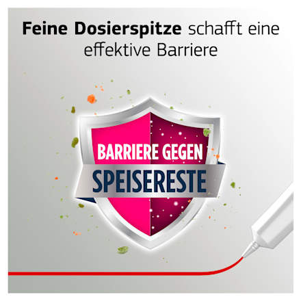 Haftcreme Barriere gegen Speisereste blend-a-dent