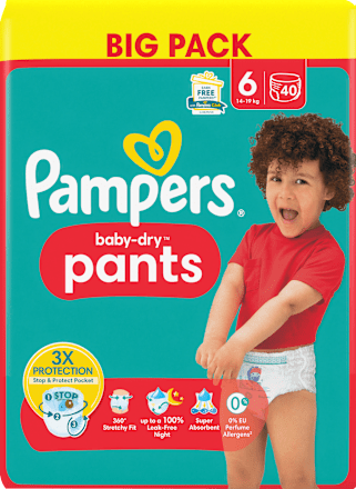 Baby Pants Baby Dry Gr.6 Extra Large (14-19kg), Big Pack Pampers