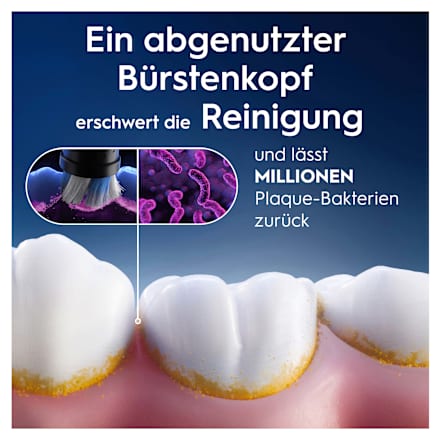 Aufsteckbürste iO Sanfte Reinigung schwarz Oral-B