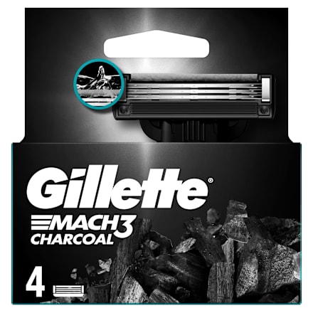 Rezerve aparat de ras Mach3 Charcoal Gillette