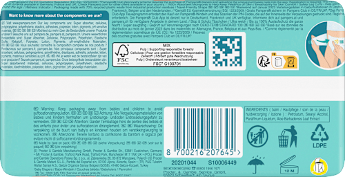 Windeln Premium Protection Gr. 1 Newborn (2-5 kg) Pampers