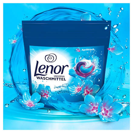 Vollwaschmittel Pods Aprilfrisch (2x52 Pods) Lenor