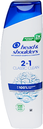 Sampon korpásodás ellen Classic Clean 2in1 head&shoulders