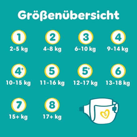 Windeln Baby Dry Gr. 7 Extra Large (15+ kg) Pampers
