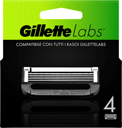 Lame di ricambio per rasoio Labs  Gillette