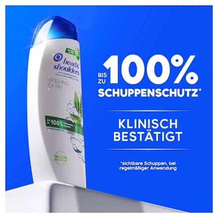 Shampoo Anti-Schuppen mit Teebaum Öl head&shoulders