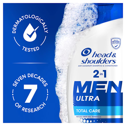 šampon na vlasy Men Ultra Total Care 2 v 1 head&shoulders